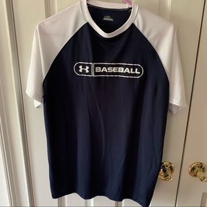 Men’s UNDER ARMOUR BASEBALL Tee Size Medium